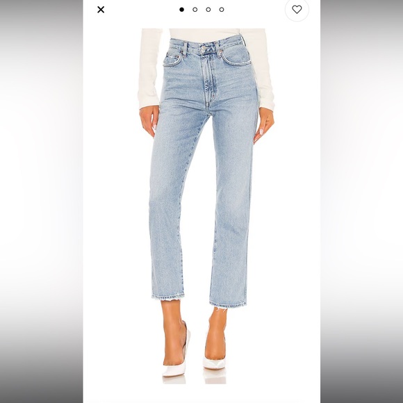 NWOT Agolde Pinch Waist High Rise Kick size 23 - Picture 1 of 7